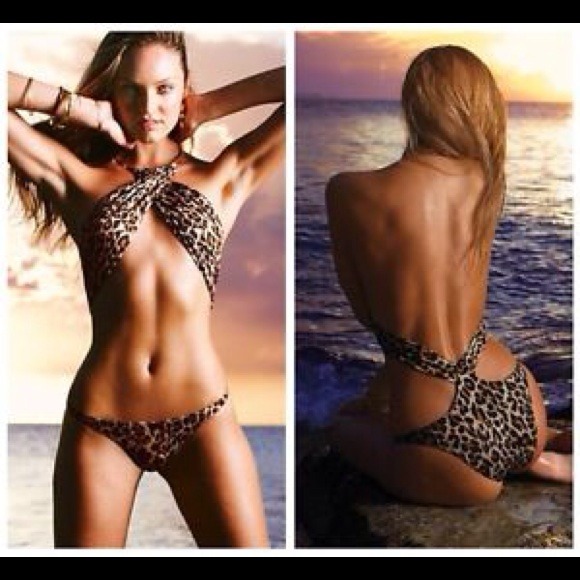 VICTORIAS SECRET sexy leopard one piece