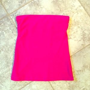 Express sexy basic tube hot pink. Size small