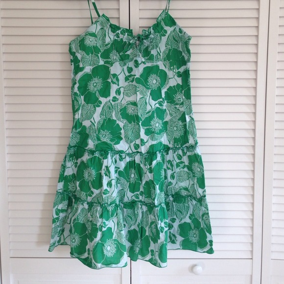 Ruffled floral beach sundress