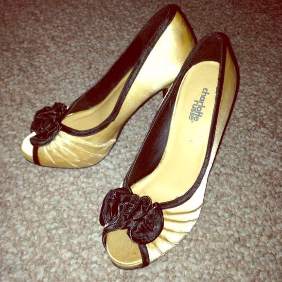 Cream heels
