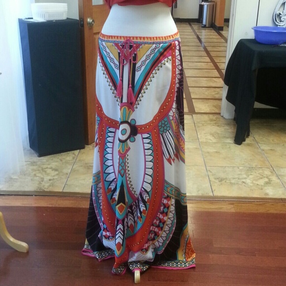 Sold!!Beautiful boho chic maxi