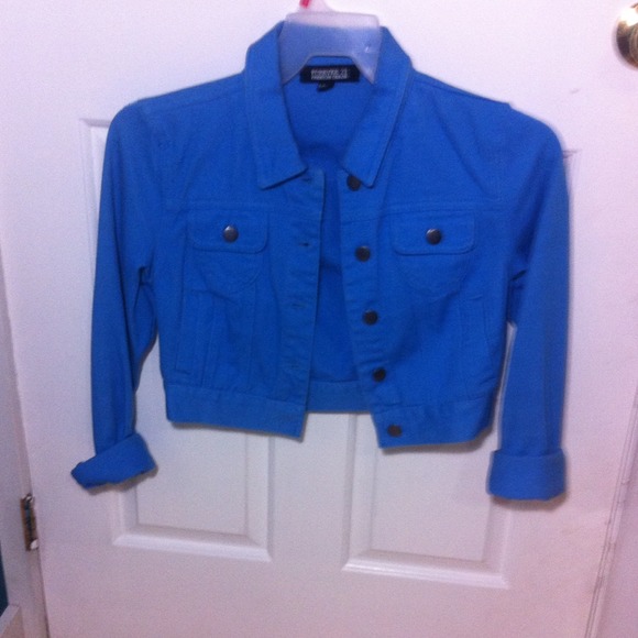 Blue denim jacket