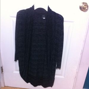 Black stretchy cardigan