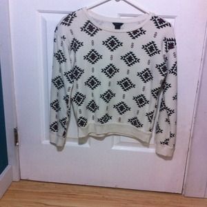 Aztec crew neck
