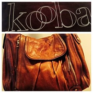 Kooba Shoulder Bag in Chesnut