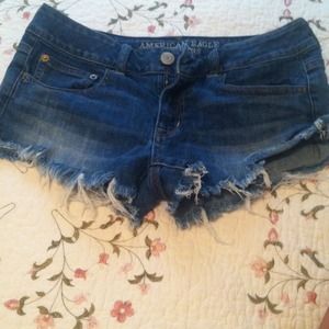 Blue jean cut offs