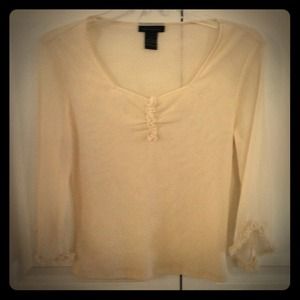 The Limited Quarter Length Sleeve 100% Nylon Top