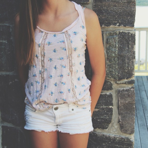 Aerie Floral Tank