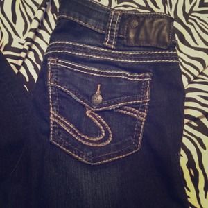 Silver "Suki Skinny" jeans