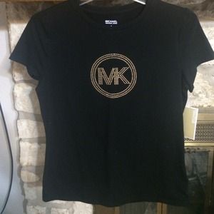 Black Michael Kors short sleeve shirt