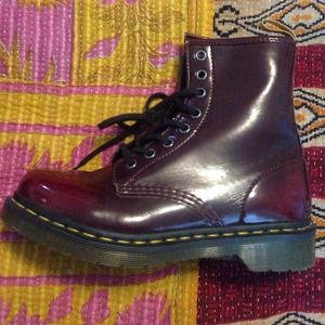 Cherry red dr. Martens