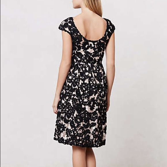 Anthropologie Jardin Lace Dress, sz 4 - Picture 2 of 2