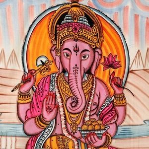 Ganesha tapestry