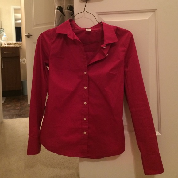 J crew button up