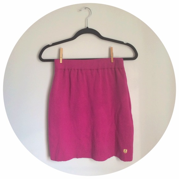 Armor Lux Dresses & Skirts - Fuchsia Merino Wool Skirt Armor Lux Dresses & Skirts - Fuchsia Merino Wool Skirt