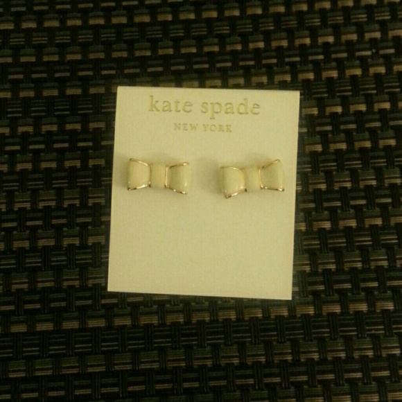 Kate spade bow earrings