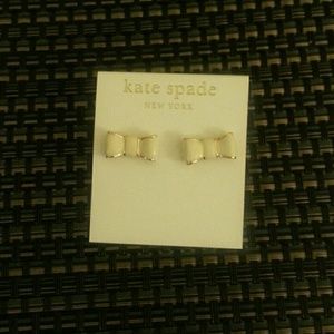 Kate spade bow earrings