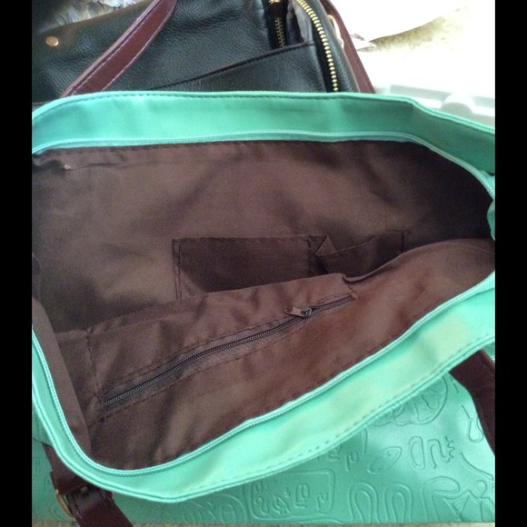 PU leather Massage Totes Purse - Picture 2 of 4