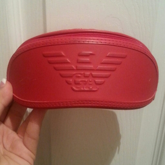 emporio armani sunglasses case