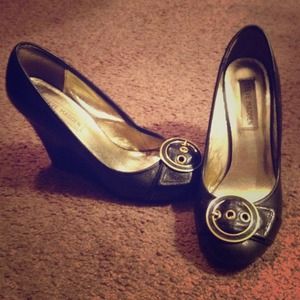 Steve Madden wedge pumps!