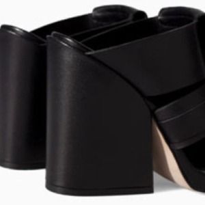 Zara Shoes - Zara Chunky Heel Mule with Fringe Zara Shoes - Zara Chunky Heel Mule with Fringe
