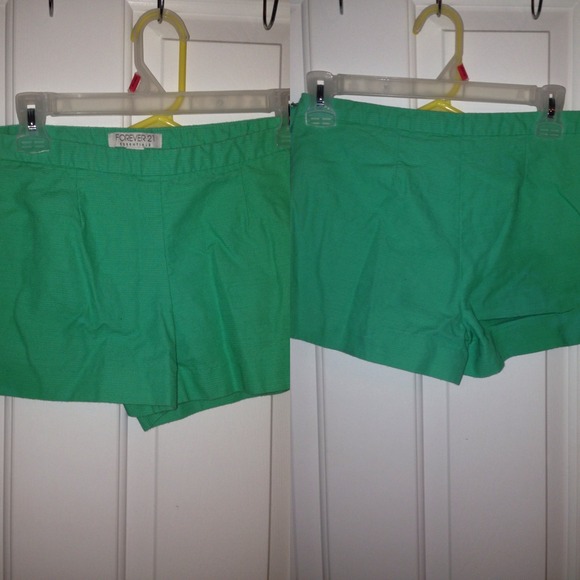 Blue green forever 21 shorts