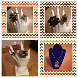 Ring and necklace bundle