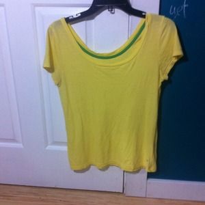 Yellow t shirt