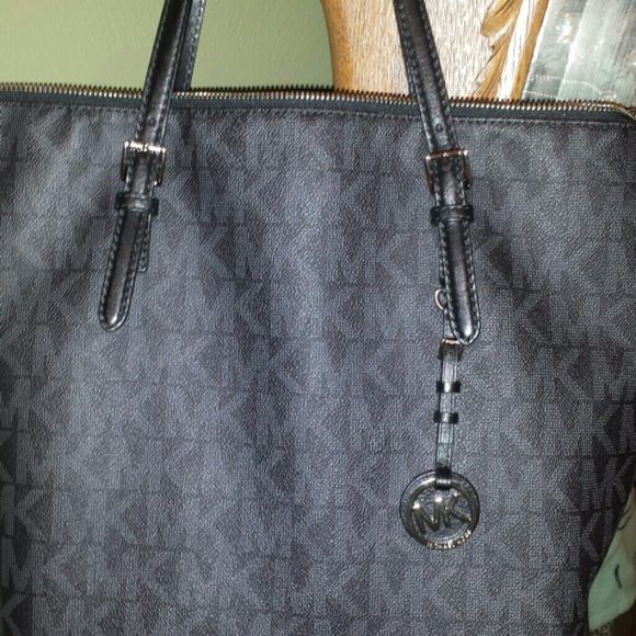 Authentic black Michael kors purse