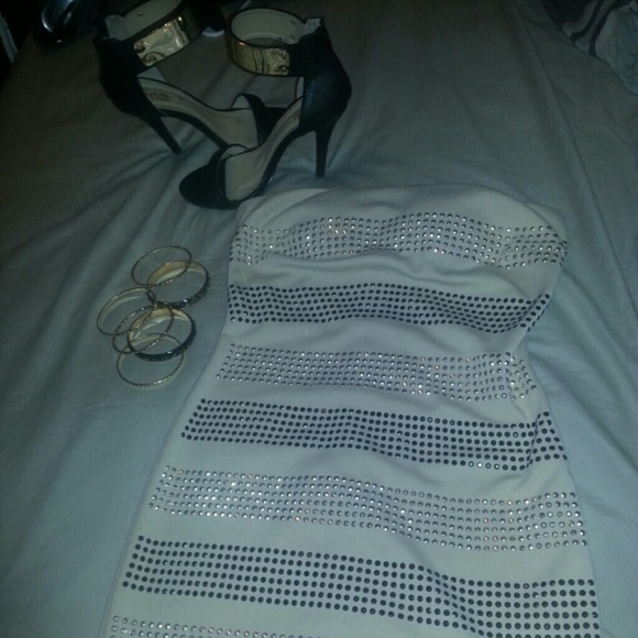 Bundle :) Gold and black bead dress