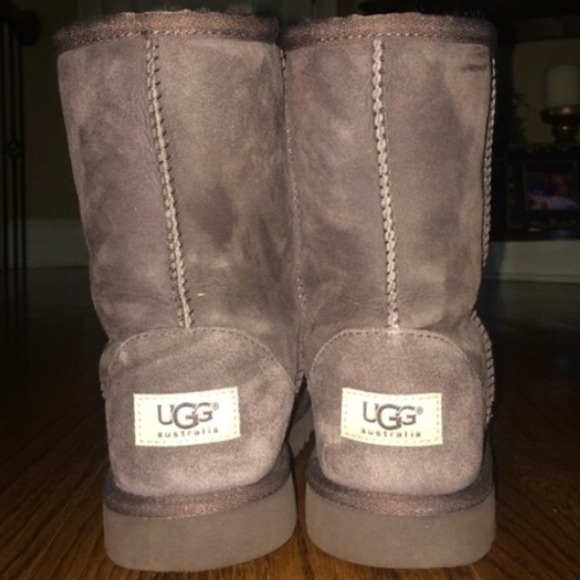 classic short chocolate UGG's
