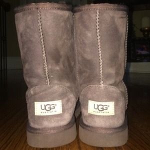 classic short chocolate UGG's