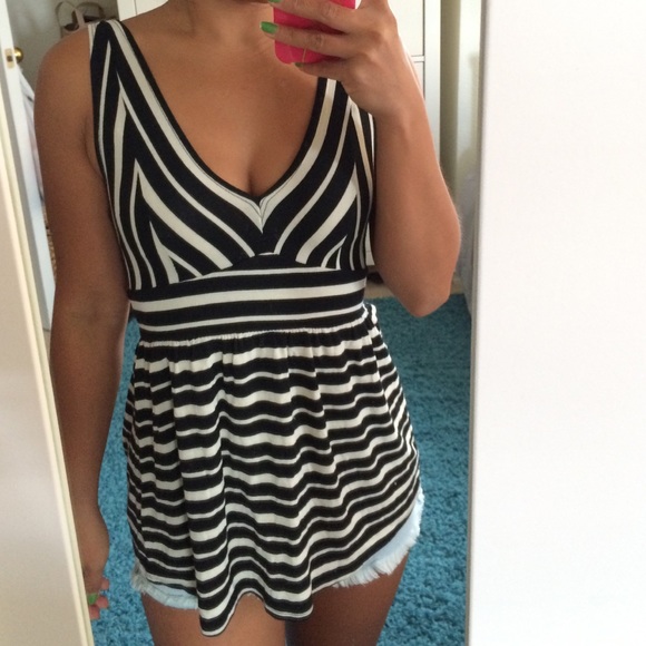 Sexy stripe top