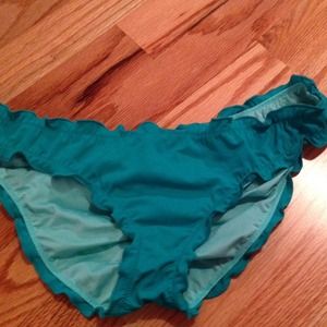 Victoria secret ruffled bikini bottoms