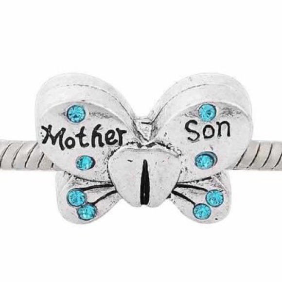 Mother and son pandora charm