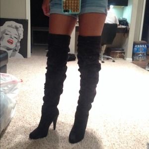 Thigh high boots