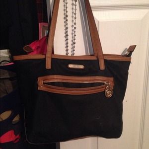 Authentic nylon Michael kors bag