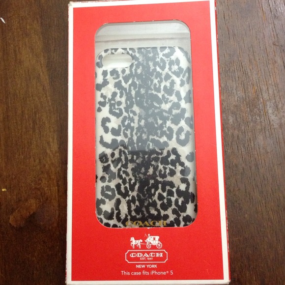 Coach iphone case