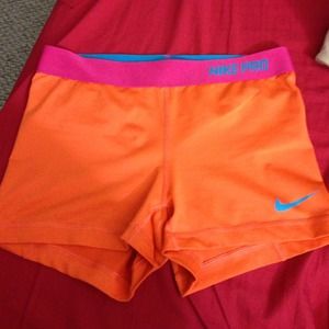 Orange Nike Pros!