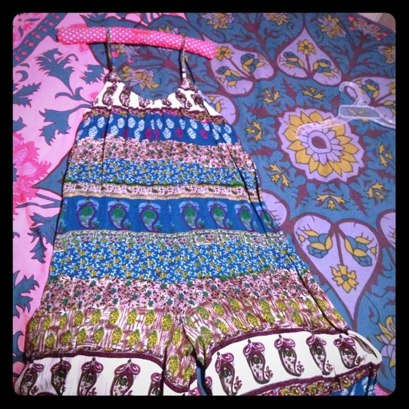 Boho printed jumpsuit