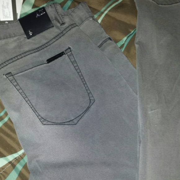 ARMANI EXCHANGE (AX) gray stretch jeans