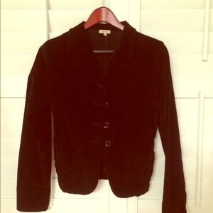 Black corduroy blazer
