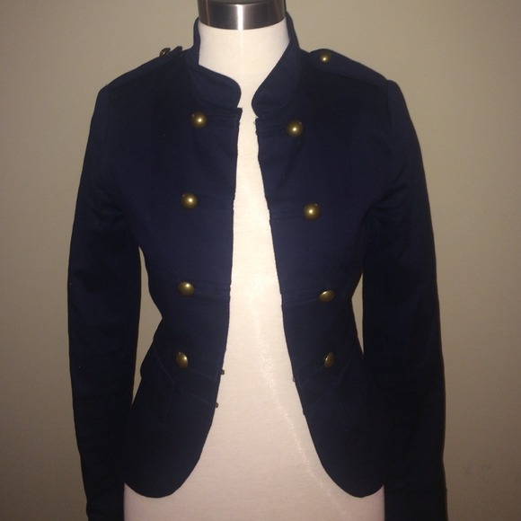 Navy blue "Generals Jacket"