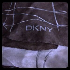 DKNY silk scarf 💙