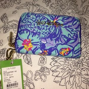 Lilly Pulitzer Mai Tai wallet/wristlet
