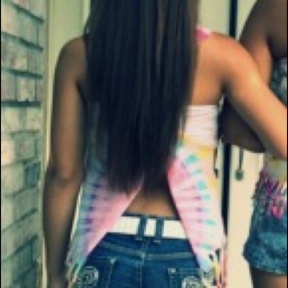 Hand made tie dye tank - Picture 3 of 4