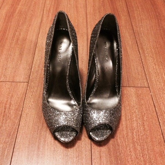 Sparkling Nine West heels