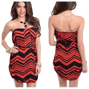 Lady love zigzag dress
