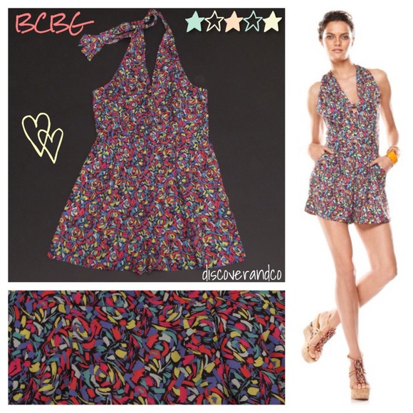 BCBGeneration Brasil Romper Dress