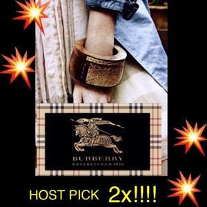 NEW AUTH BURRBERRY GARDEN PARTY BANGLE BRACELET